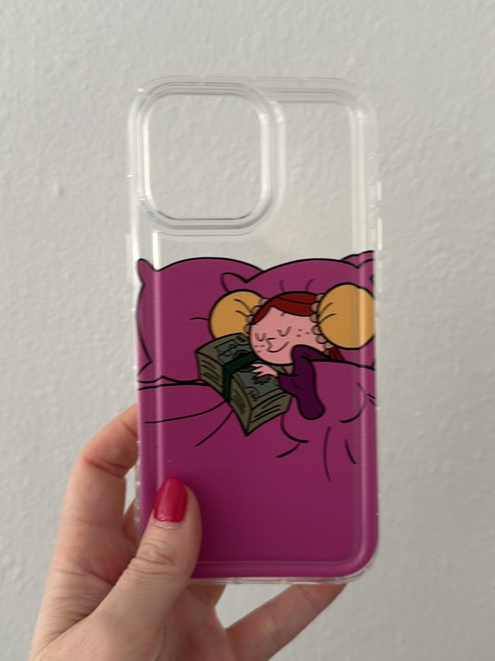 Princess Morbucks Clear Phone Case iPhone 16 Pro Max